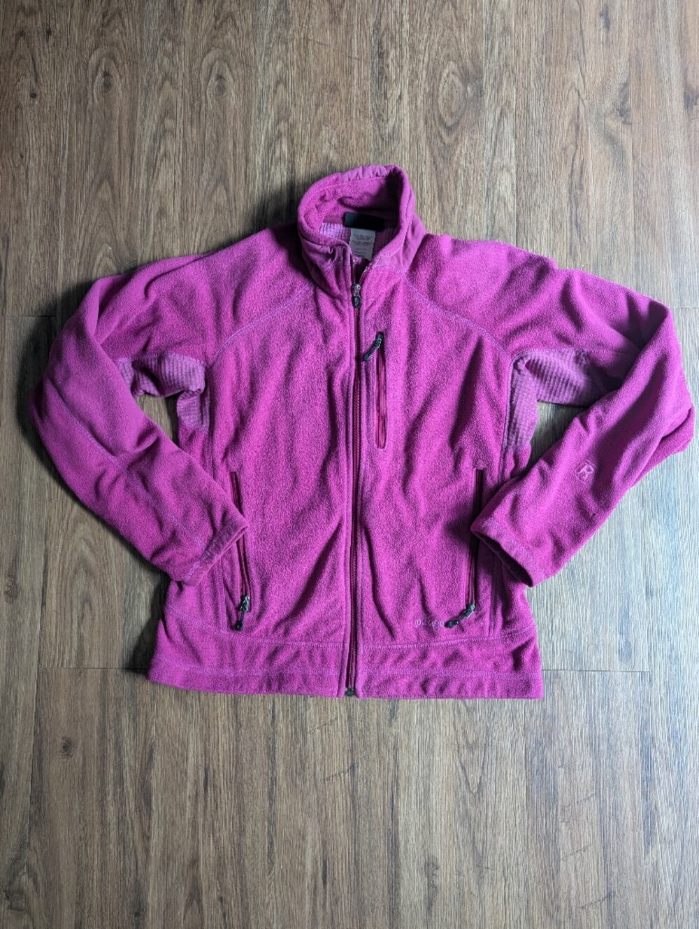 Patagonia Pink Fleece Midlayer Full-Zip Jacket Sz M